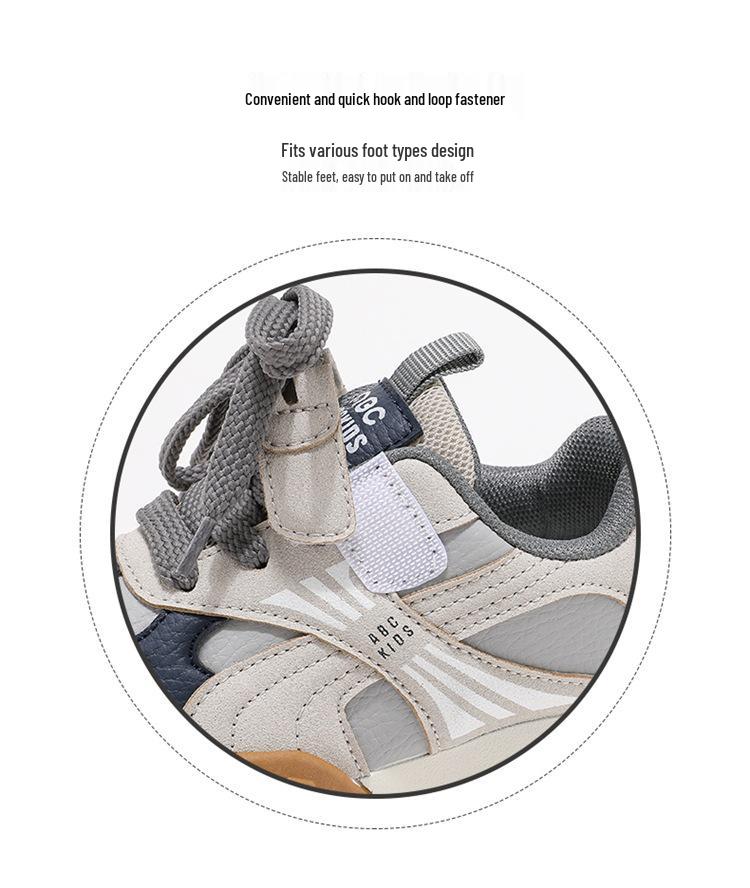 ABC Kids Autumn 2025 Durian Sole Sneakers for Boys & Girls - Versatile Casual Dad Shoes.