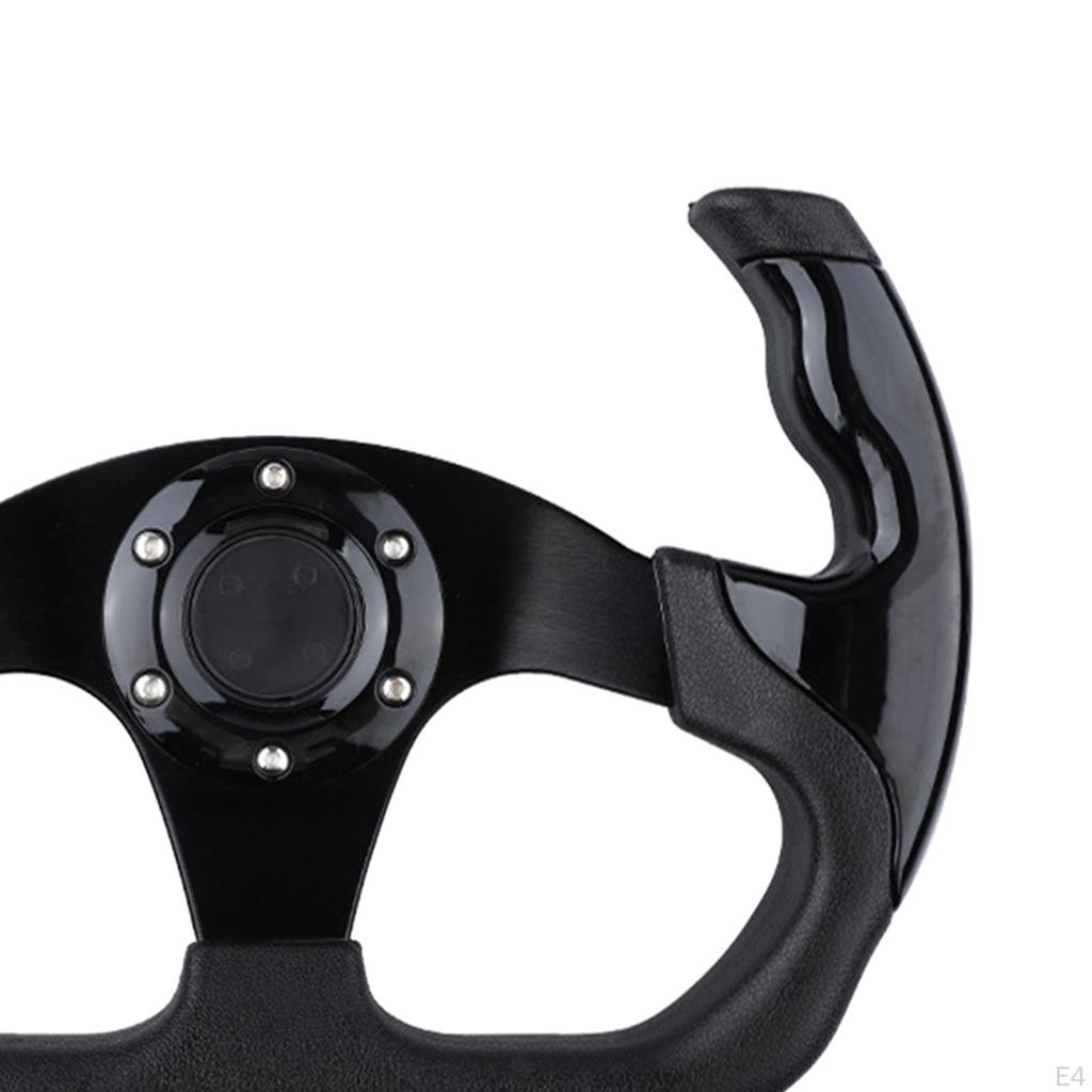 Car Steering Wheel 13inch High Performance Aluminum Alloy Comfortable Grip Auto Interior Accessories