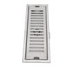 304 Stainless Steel Floor Drain Rectangular Channel Drain Durable Linear Shower Drain  Balcony