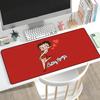 B-Betty B-Boop Mauspads Gummi-Matte Laptop XXL Mauspads Notizbuch Gamer Computertisch Gaming-Zubehör