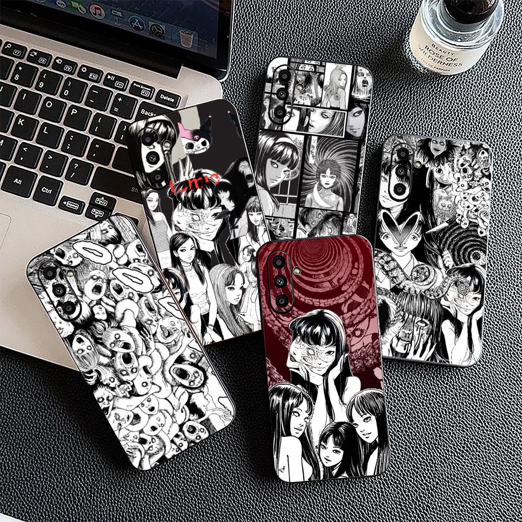 Phone Cover for Xiaomi Poco C75 C65 C71 C85 X7 X6 X5 M7 F7 F8 Ultra F6 Pro 5G Casing Soft Case Horror Junji Ito Tomie Cartoon