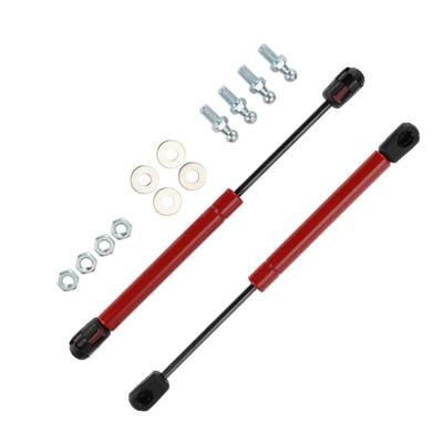 Motoforti Universal Lift Support Window Lid Toolbox Gas Strut Springs 10"/254mm 45lbs/200N/20kg Red, Set of 2