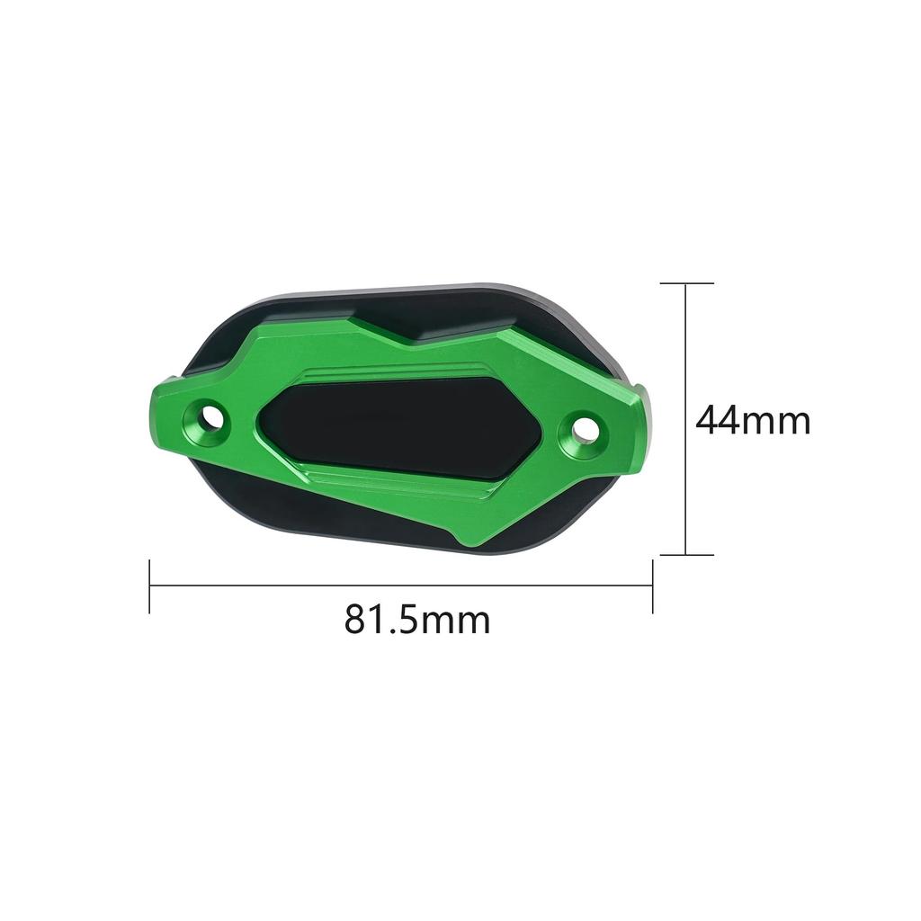 Front Reservoir Cap Cover Motorcycle Brake Pot Cover for Kawasaki Ninja 400 Z400 Accessories CNC Aluminum