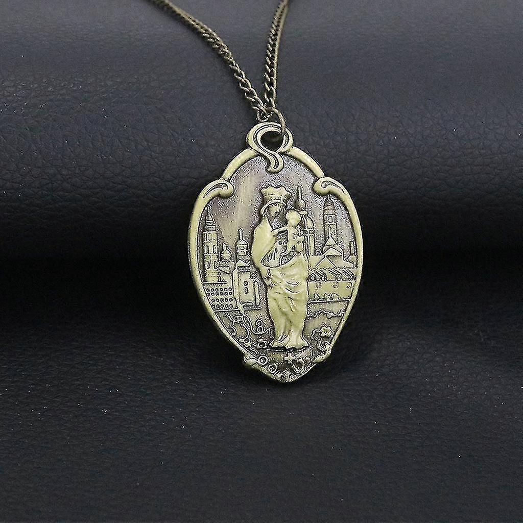 Palaces Character Choker Necklace Religious Faith Jewelry Clavicle Chain - PJ