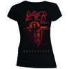 Slayer Unisexs Repentless Crucifix Short Sleeve Tshirt Black Large
