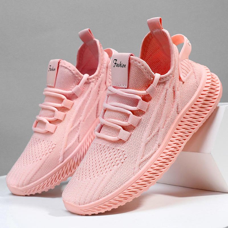 Women's 2025 Summer Fashion Mesh Sneakers - Trendy, Breathable Casual Shoes