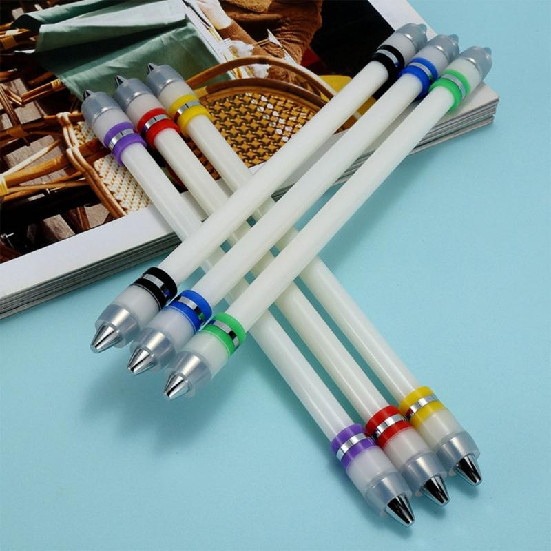 Luminous Gaming Spinning Pen Non Slip Fingertip Toy Unable To Write for Student