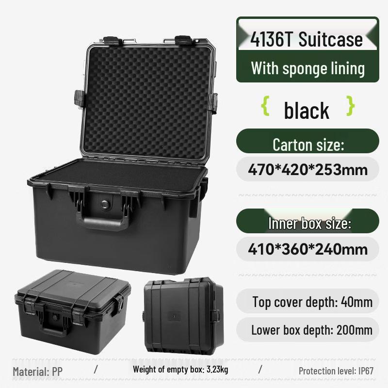 JPHZNB Professional Protective Hard Trolley Case