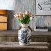New Chinese Style Ceramic Vase Decoration Living Room Home Decor TV Cabinet Soft Decoration Flower Vase Handicrafts Americ