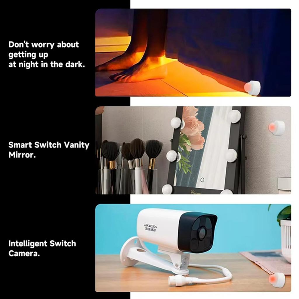 Zigbee 3.0 PIR Motion Sensor Smart Home Human Body Infrared Detection  Security Alarm Detector Works with Tuya  Alexa