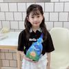Childrens Capybara Cute Pattern Single Shoulder Crossbody Chest Bag Gift Kids