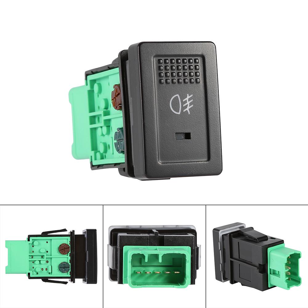 Car Auto Front Fog Light Switch Button Fits For Suzuki SX4 Swift Grand Vitara 2006 12 Black