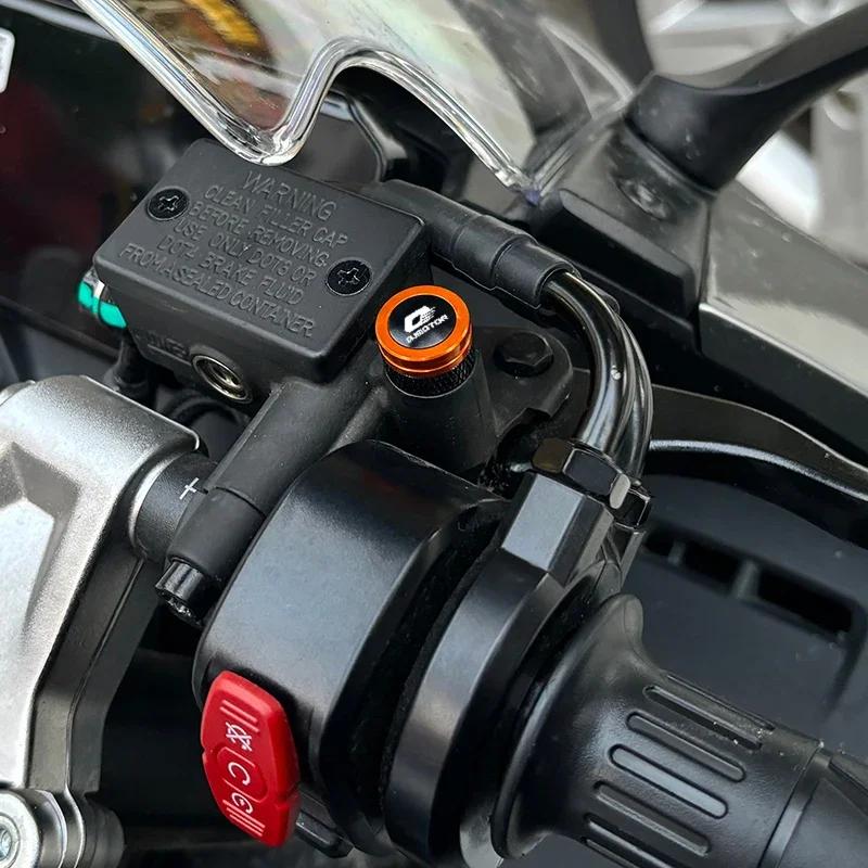 Accessories M10*1.25 CNC Mirror Hole Plugs Screws Bolt New For QJMOTO QJ SRT 800 800X 800SX SVT 650 X SRT700 SRT 800 700 650 550