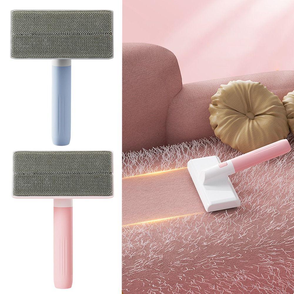 Removable Handle Pet Hair Remover Multifunctional Pet Comb Dust Sticky Cleane Cling Fur Zapper Portable Hairball Remover Brush