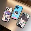 G-Love And Deepspace Phone Case For iPhone17,16,15,14,13,12 Plus,Max Soft Silicone Black Cover