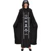 Halloween Adult Costume Wizard Black Robe Paly Costume, Wizard, Vampire Dress Up Costume