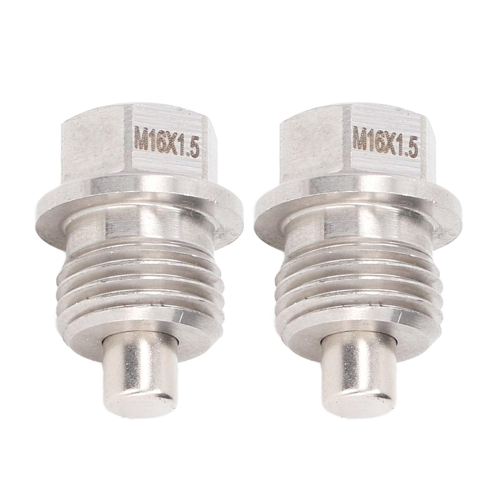 

2 шт. Магнитная пробка сливного отверстия масла 803916010 M16x1.5мм Защищенная от ржавчины Замена для Subaru BRZ WRX Forester