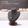 Walnut Jewelry Display Prop Set Combination Bracelet Display Stand Jewelry Display Stand Necklace Display Stand