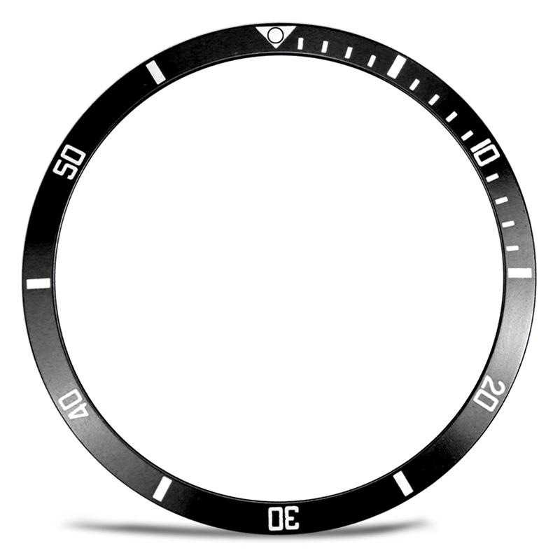 For Samsung Galaxy Watch7/Watch6/Watch5/Watch4/40mm Watch Bezel Ring Zinc Alloy Dial Bezel Adhesive Frame Ring Cover