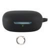 Protective Earbud Charging Case Cover for Air 2 with Flexible Silicone Construction, Toolless Installation, Lid Access, and Carabiner