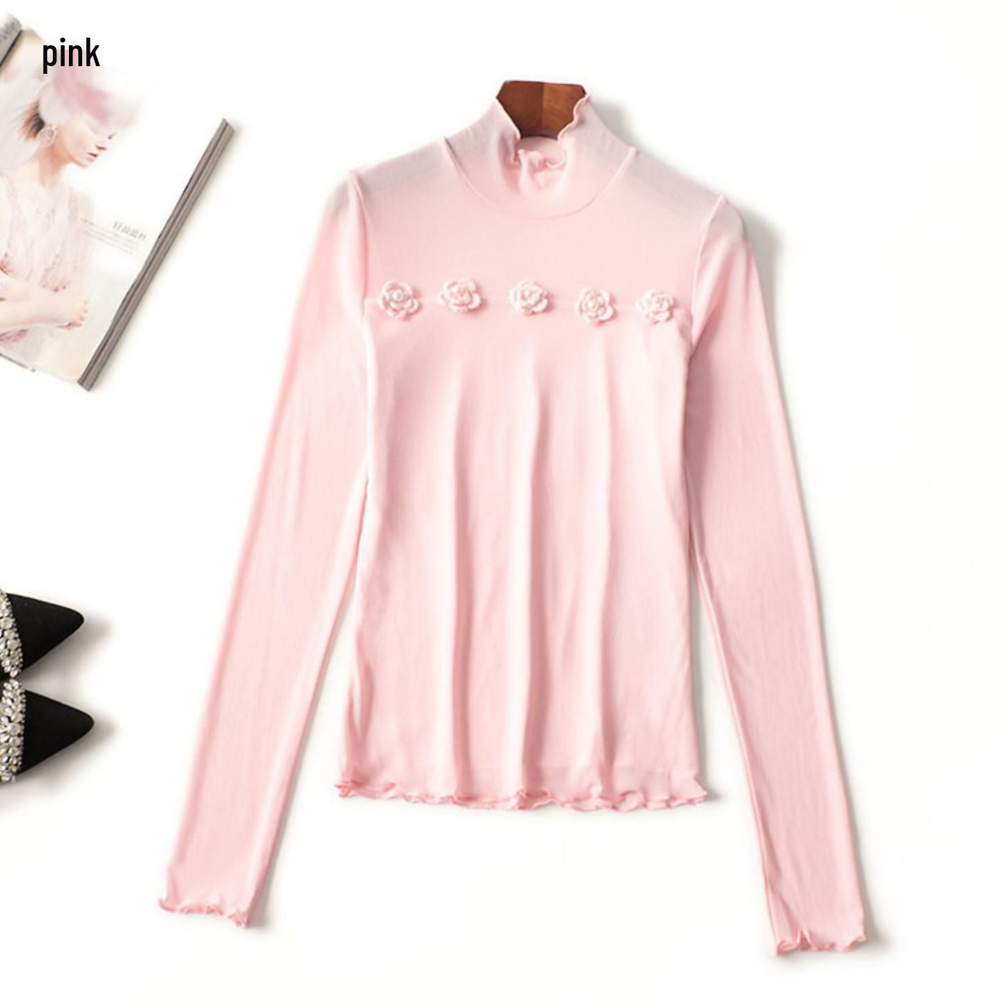 Autumn Long Sleeve Mid-Length Women s Base Shirt L