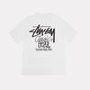 STU Stutucci American trendy brand short-sleeved letter printing summer men's and women's crew neck loose heavy cotton T-shirt