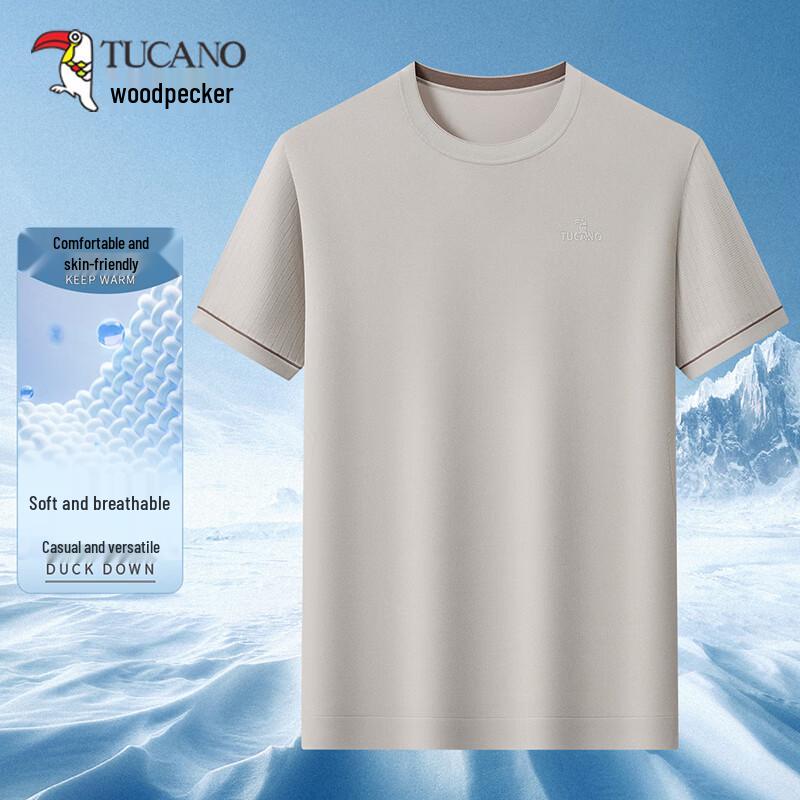 TUCANO Men s Ice Silk Breathable Short-Sleeve T-Shirt 5XL