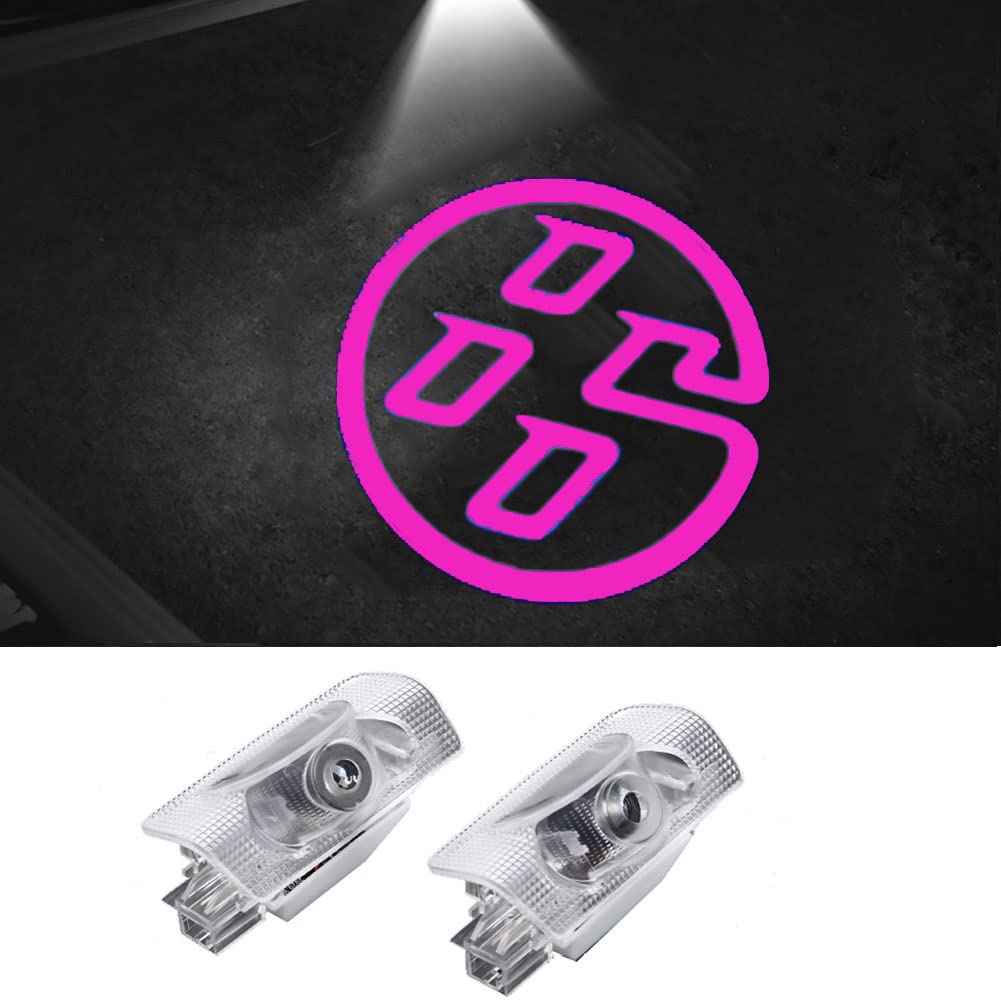 Yaoperfor 86 Car Door Lamp, LED Logo Projection, Courtesy Light, Door Welcome Light, Courtesy