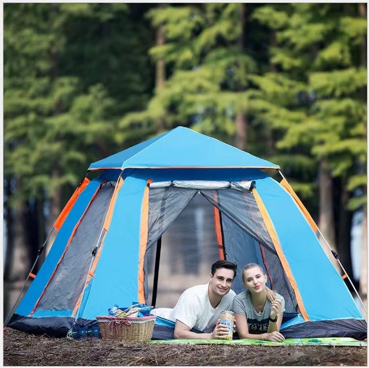 8 Persons Waterproof Big Family Camping Folding Stretch Tents For Events