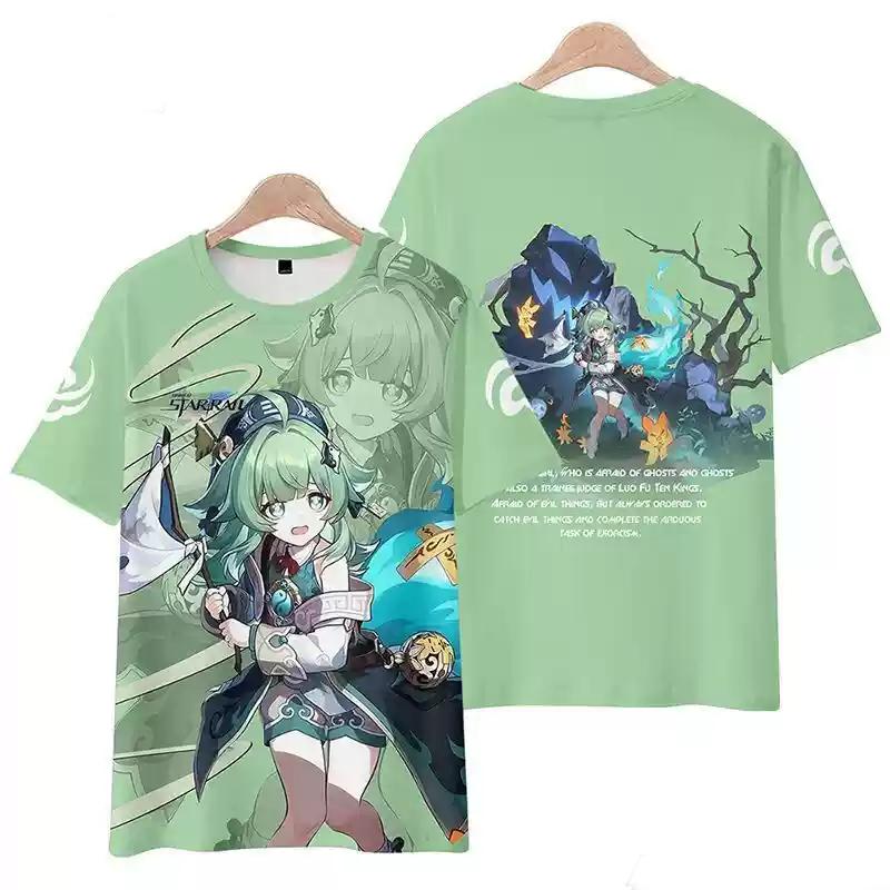 Role Playing Game 3D Printed T Shirts Men Women Short Sleeve O-Neck T-Shirt Harajuku Y2k Tops Clothing