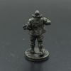 Retro Metal Miniature Warrior Model Cyberpunk Technological Sense Soldier Mannequins Desktop Game Ornaments Gifts