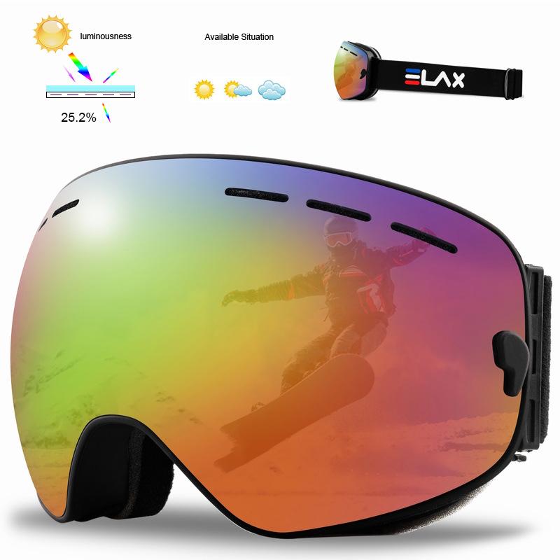 TR90 Myopia Universal Ski Goggles with Butterfly Clip