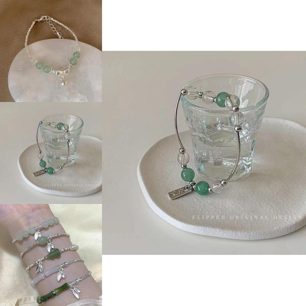 Exquisites Glas-Kürbis-Anhänger-Armband für Damen mit einzigartigem geometrischem Design und modernem, schickem Stil