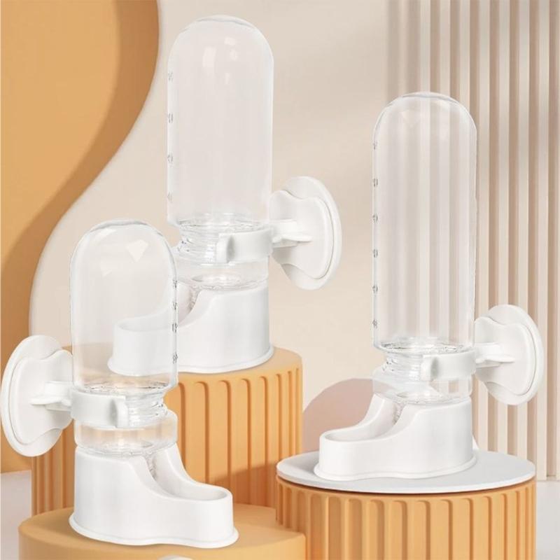 2PCS Automatic Bird Water Dispenser Gravities Water Bottle for Parrots and Small Bird Hanging Design Easy Installation