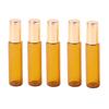 5 Stück Roll-on-Roller-Flaschen für ätherische Öle, nachfüllbare Parfüm-Make-up-Behälter