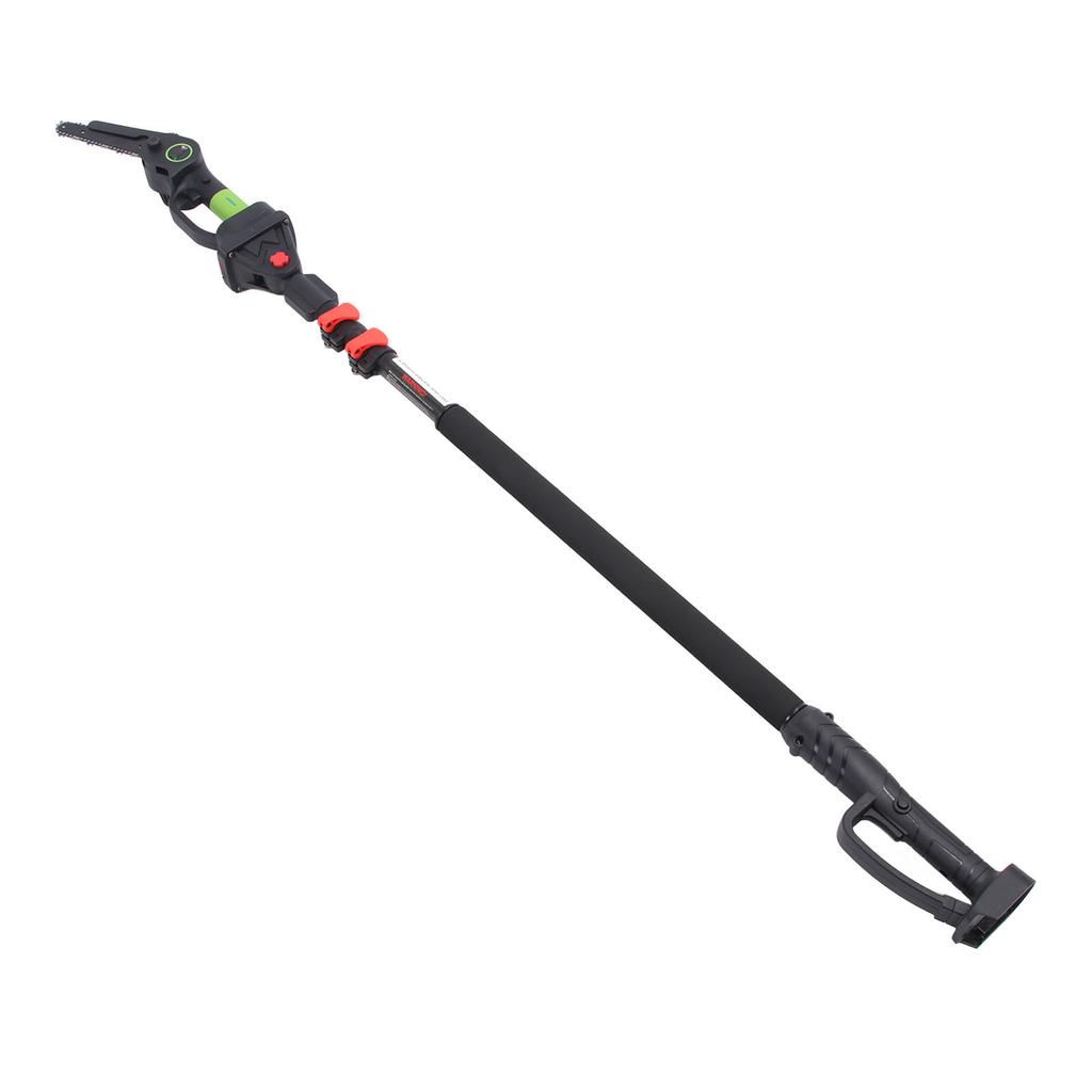 Cordless Chainsaw 6 Inch Low Noise Electric Pruning Chain Saw with 2.5m Telescopic Extension Po