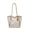 High-quality Women's PU Leather Tote Bag Large Capacity Bucket Shoulder Bag Fashion Handbag Crossbody Purse for Lady Office New