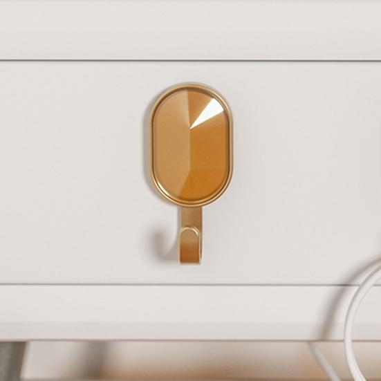 2Pcs Fashion Strong Bearing Capacity Storage Waterproof Wall Door Self Adhesive Hanger Hooks Home Supply Hook