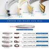 10 Meters DIPE SelfAdhesive Door And Window Sealing Strip Glass Window AntiCollision Rubber Strip Foam Sound Insulation Strip