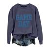 Unisex Fashion Printed Round Neck Long Sleeve Sweatshirt Pullover for Casual Everyday Wear