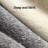 Women's Elegant Mid-length Wool Blend Coat