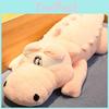 Large Alligator Plush Toy Stuffed Animal With Pp Cotton Filling For Bedroom Decor