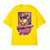 Punch The Funny Monkey Grafik T-Shirt Herren Damen Kleidung Baumwolle Hohe Qualität Rundhals-T-Shirts Übergroß Vintage Humor T-Shirts