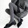 6 Colors Winter Pantyhose Women Fashion Korean Style Wool Catton Warmer Tights Slim Leg Stretch Bottom Thigh Stockings Girls