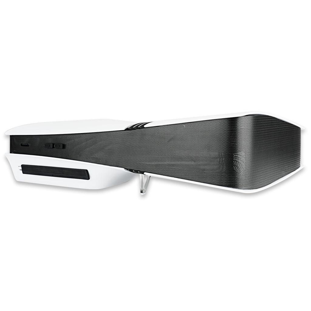 PlayVital PS5 Pro Dust Filter Silicone Plug Dustproof Accessory Port Easy Black & Set, (Includes Cover), Installation,