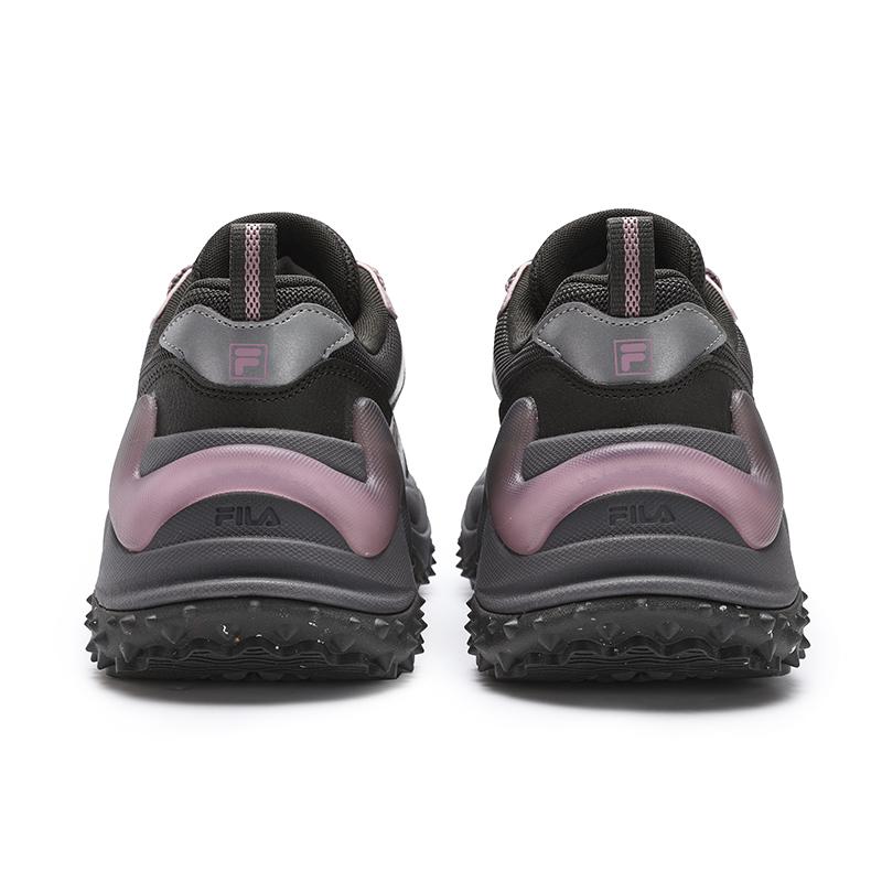 FILA Sofia 3 Fishbone Shoes Retro Series Comfortable Versatile Durable Low-Top Running Shoes Women sneaker Dark-Green Black Silver-Gray F12W442104FBS