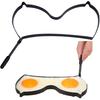 Funny Boobs Shaped Egg Rings,Egg Pancake Cooking Fryer Tool Non-Stick Kitchen DIY Egg Fried Mould With Handle For Muff Patties
