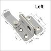 Stainless Steel Safety Hasp Door Lock For Bedroom Bathroom Door Windows Safety Door Locks Latch
