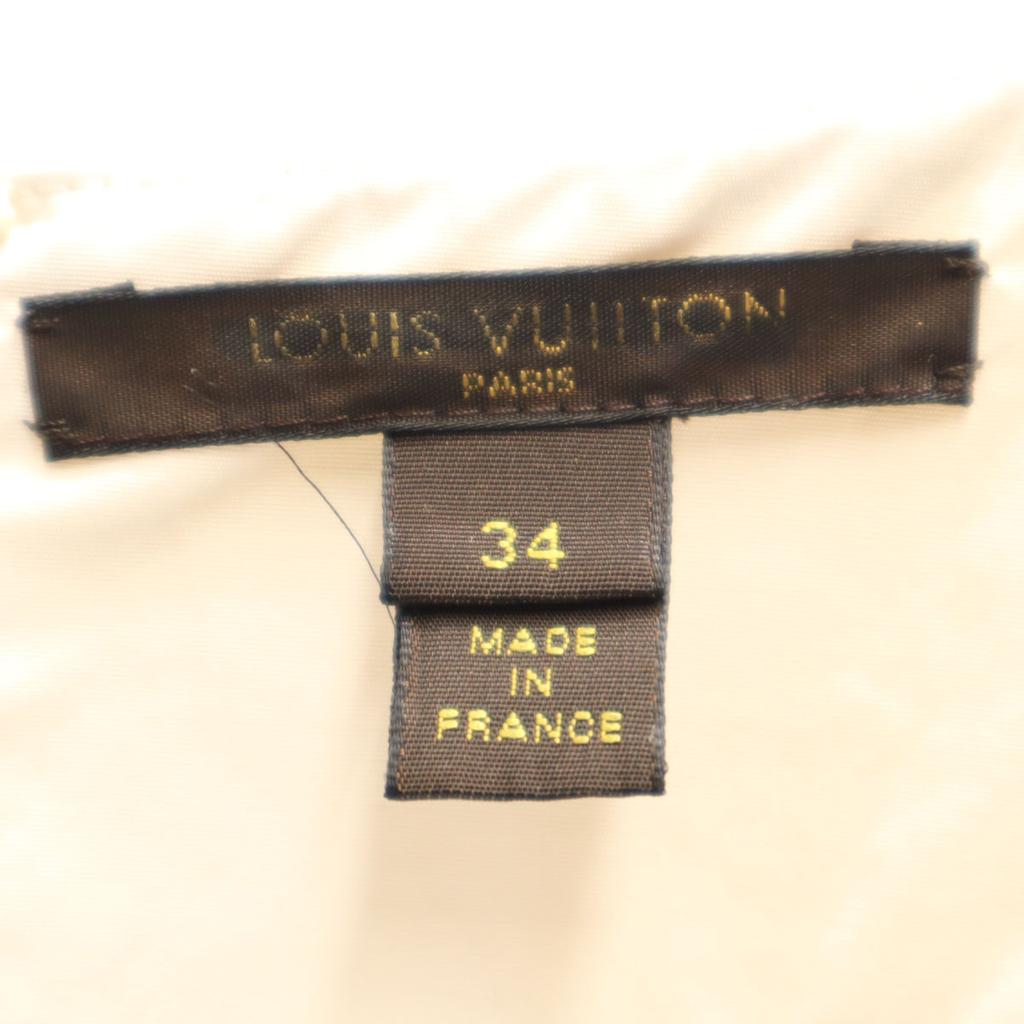 Louis Vuitton Hergestellt in Frankreich Kurzarm Bustier 34 Elfenbein Damen Gebraucht