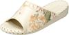 PanSy [PanSy] 9306 Chaussons d'Intérieur Pantoufles Femmes S Tricotés à la Main Antibactériens 24.0 24.5 Cm Ivoire